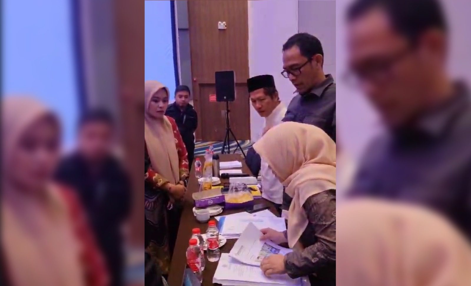 Rapat Pleno DPS Sulsel Memanas, Mardiana Gebrak Meja