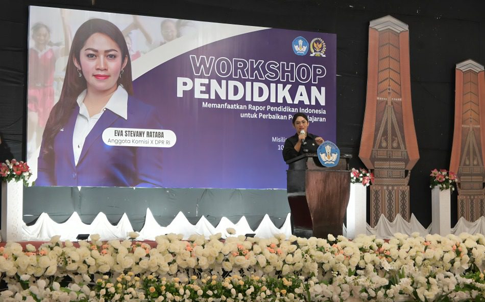 Eva Stevany Rataba Buka Workshop Tentang Pentingnya Rapor Pendidikan untuk Perbaikan Pembelajaran