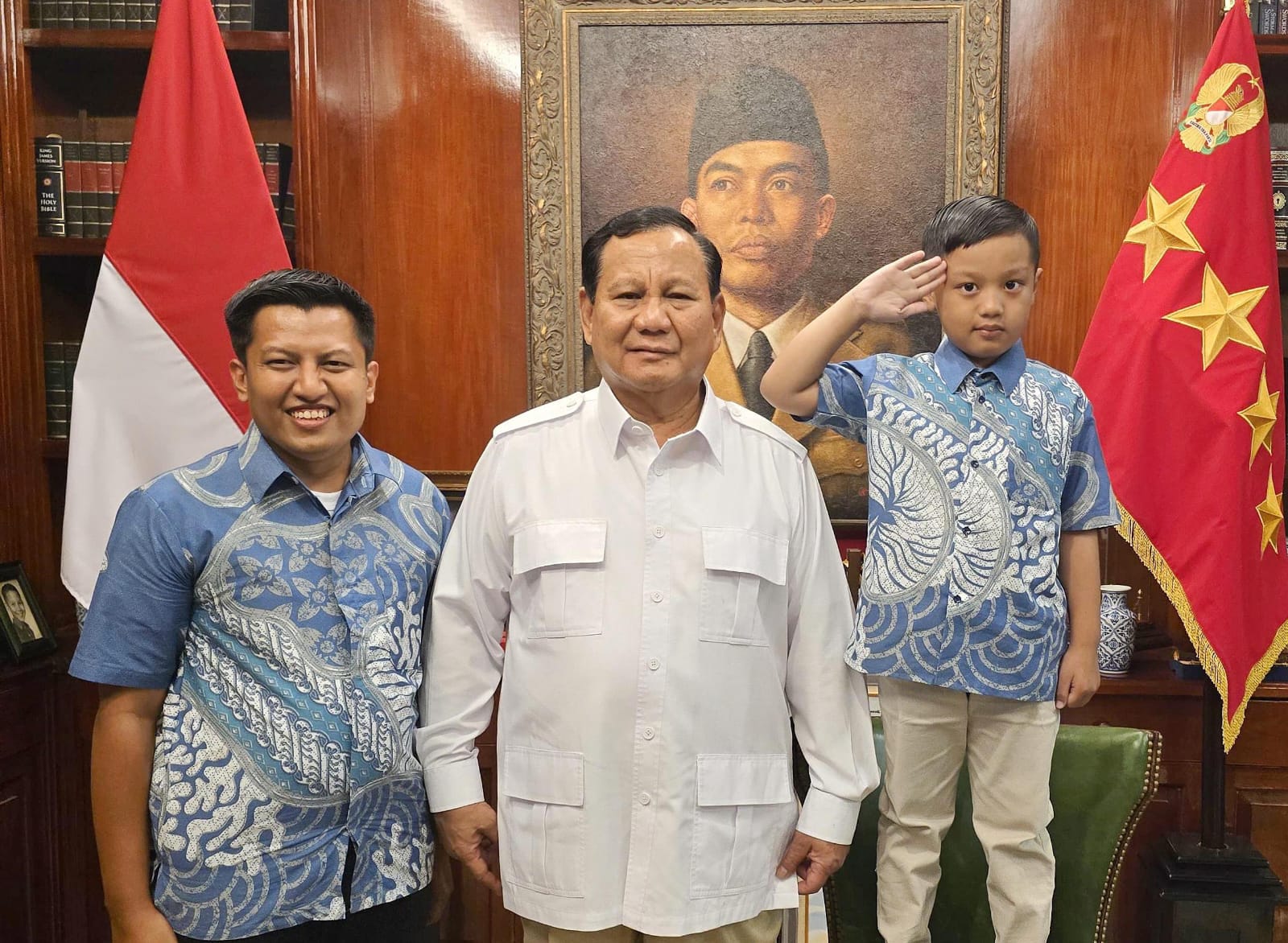 Videonya Viral, Siswa SDN 3 Parepare di Undang Langsung Bertemu Prabowo
