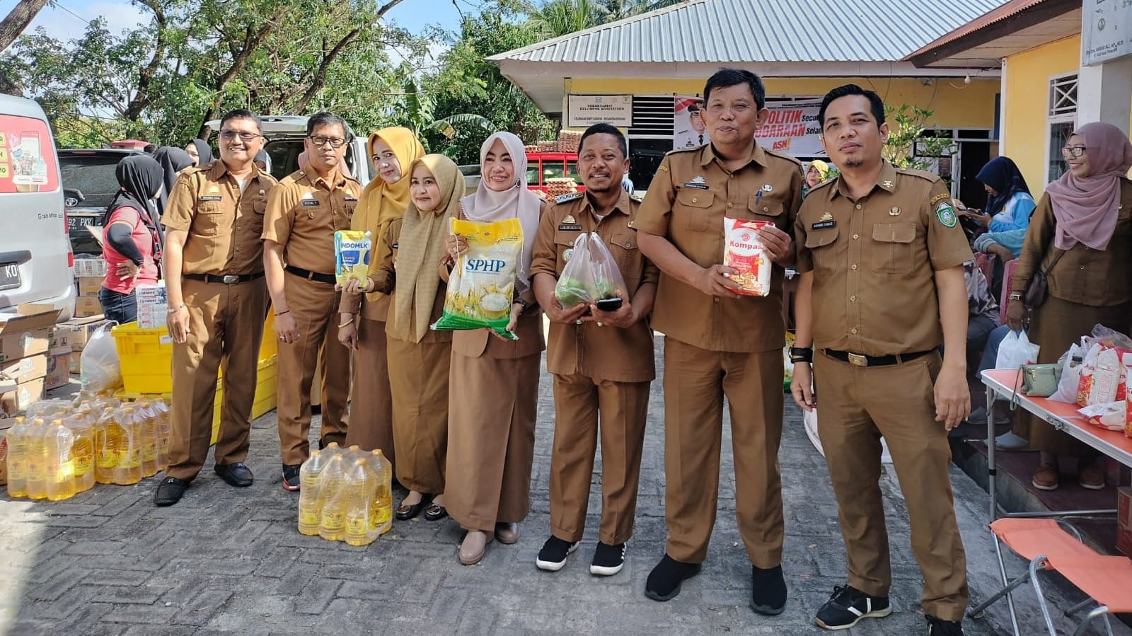 Pemkot Parepare Tingkatkan Upaya Kendalikan Inflasi Melalui Kopi Pasar Murah di Soreang