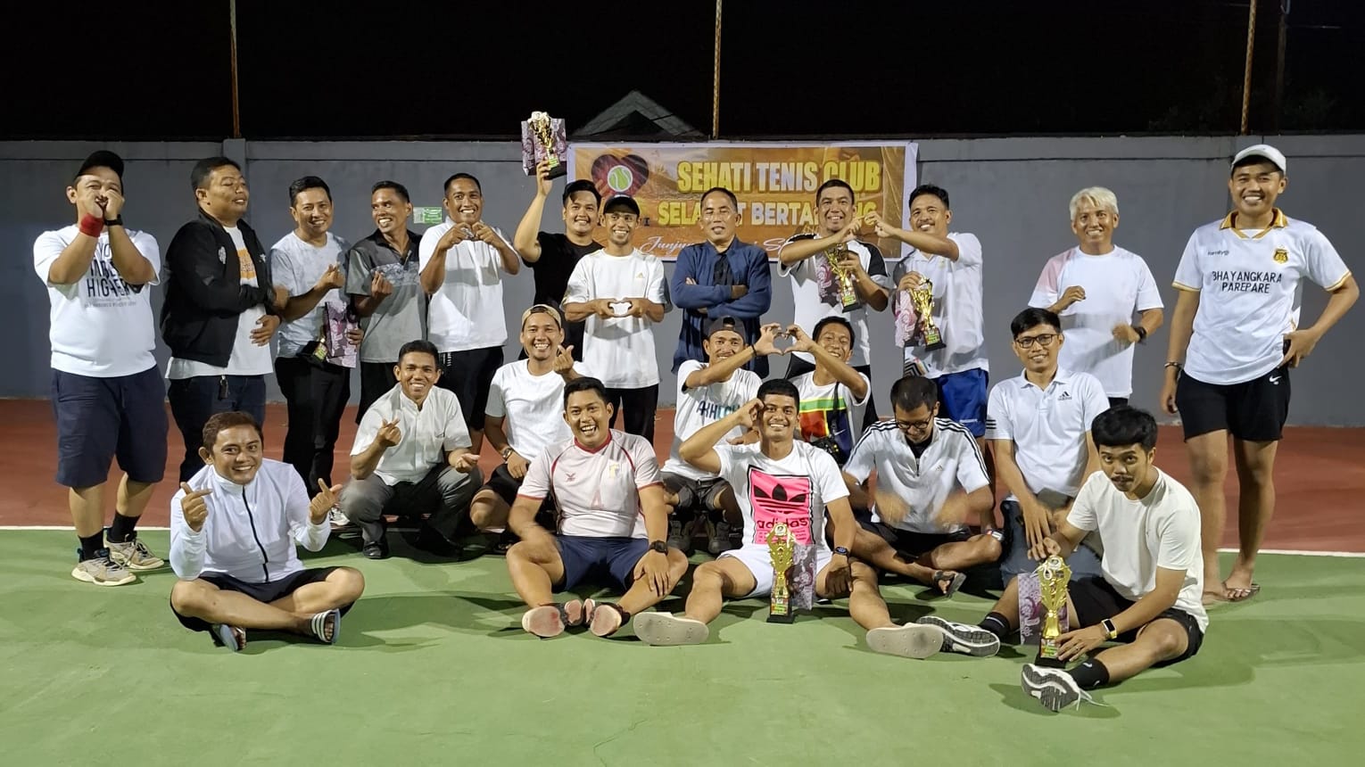 Sehati Tennis Club Parepare Sukses Gelar Turnamen Internal, Siap Jadi Agenda Tahunan, Sekda Apresiasi