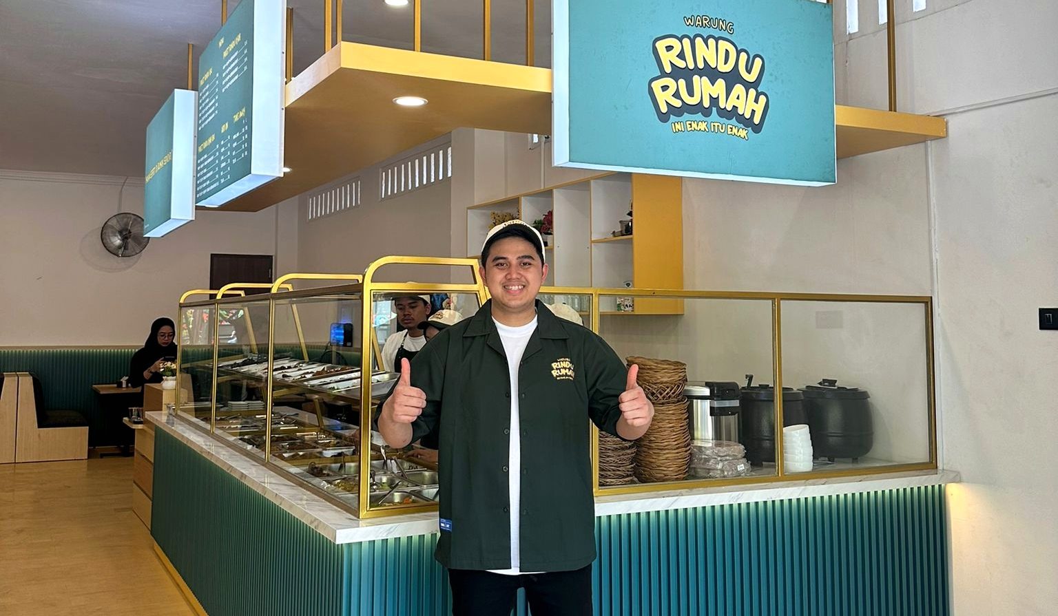 Warteg Rindu Rumah Hadir di Makassar. Sebuah Gagasan Anak Muda Bergelar Qualified Chef Australia