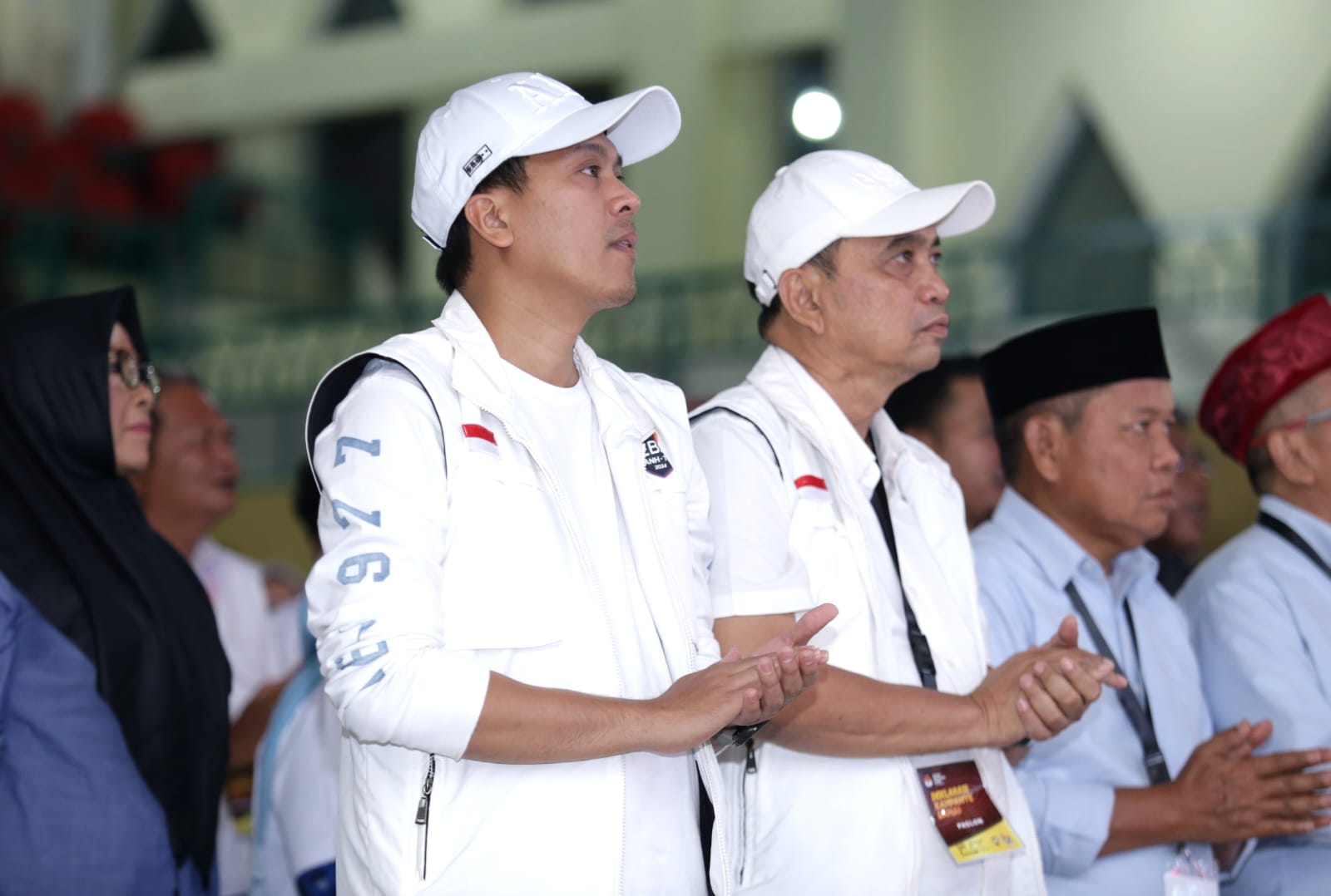 Andi Nurhaldin dan Taqyuddin Djabbar Gaungkan Pesan Perdamaian di Deklarasi Kampanye Damai 2024