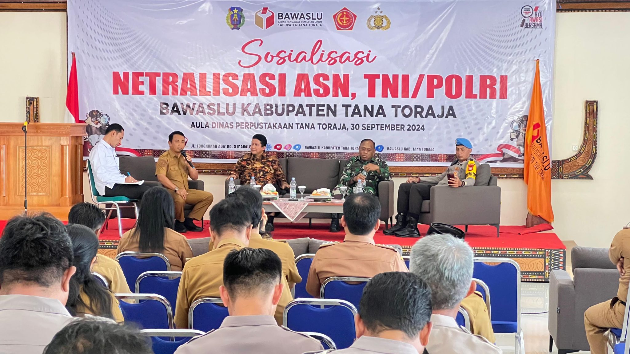 ASN di Tana Toraja Berikrar Jaga Netralitas di Pilkada 2024