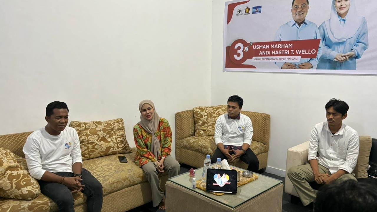 DPD Gerindra Sulsel Dukung Penuh Kemenangan Usman Marham-Andi Hastri di Pilkada Pinrang : Pasangan Potensial