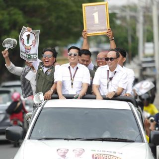 Dapat Nomor Urut 1, ANH-TQ Optimis Menangkan Pilkada Parepare