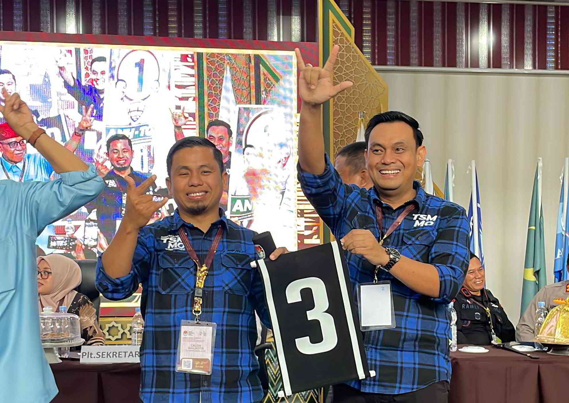 Resmi Dapatkan Nomor Urut 3, TSM-MO Angkat Filosofi Bugis “Tellu Cappa”