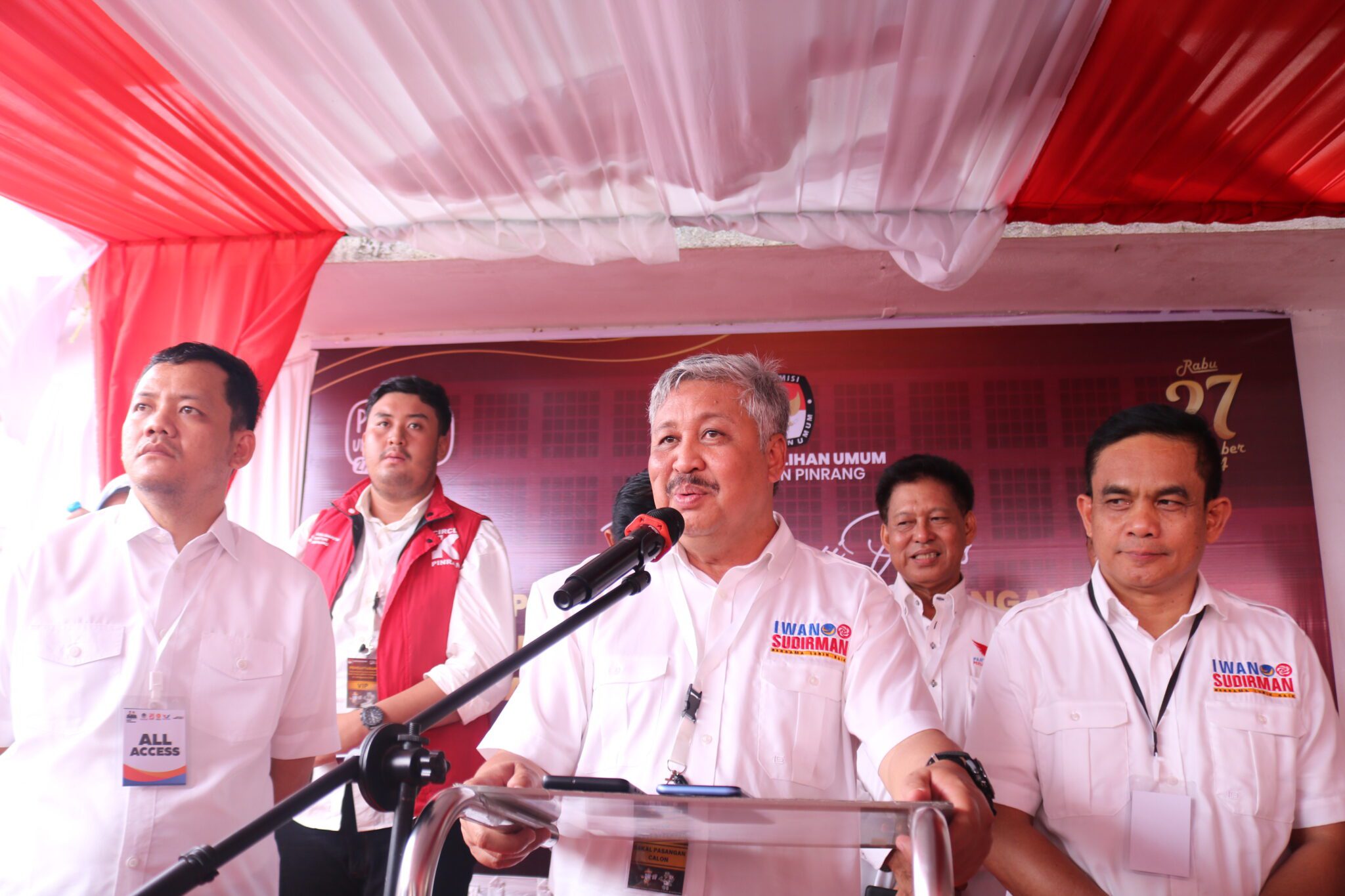 Pasangan Andi Irwan Hamid-Sudirman Bungi Usung Pembangunan Berkelanjutan di Pinrang
