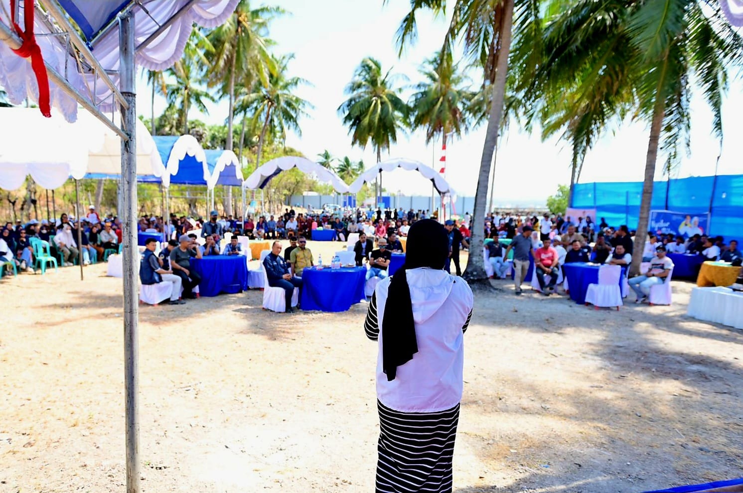 Disambut Antusias Milenial Jeneponto, Fatmawati Ajak Generasi Muda Melek Politik