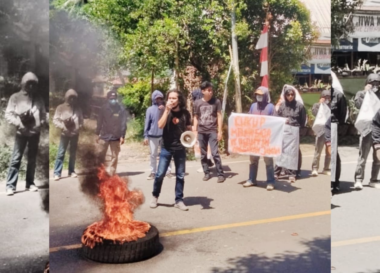 Puluhan Demonstran Tuntut Kejelasan Gaji ASN PPPK dan TPP di Kantor Bupati Enrekang