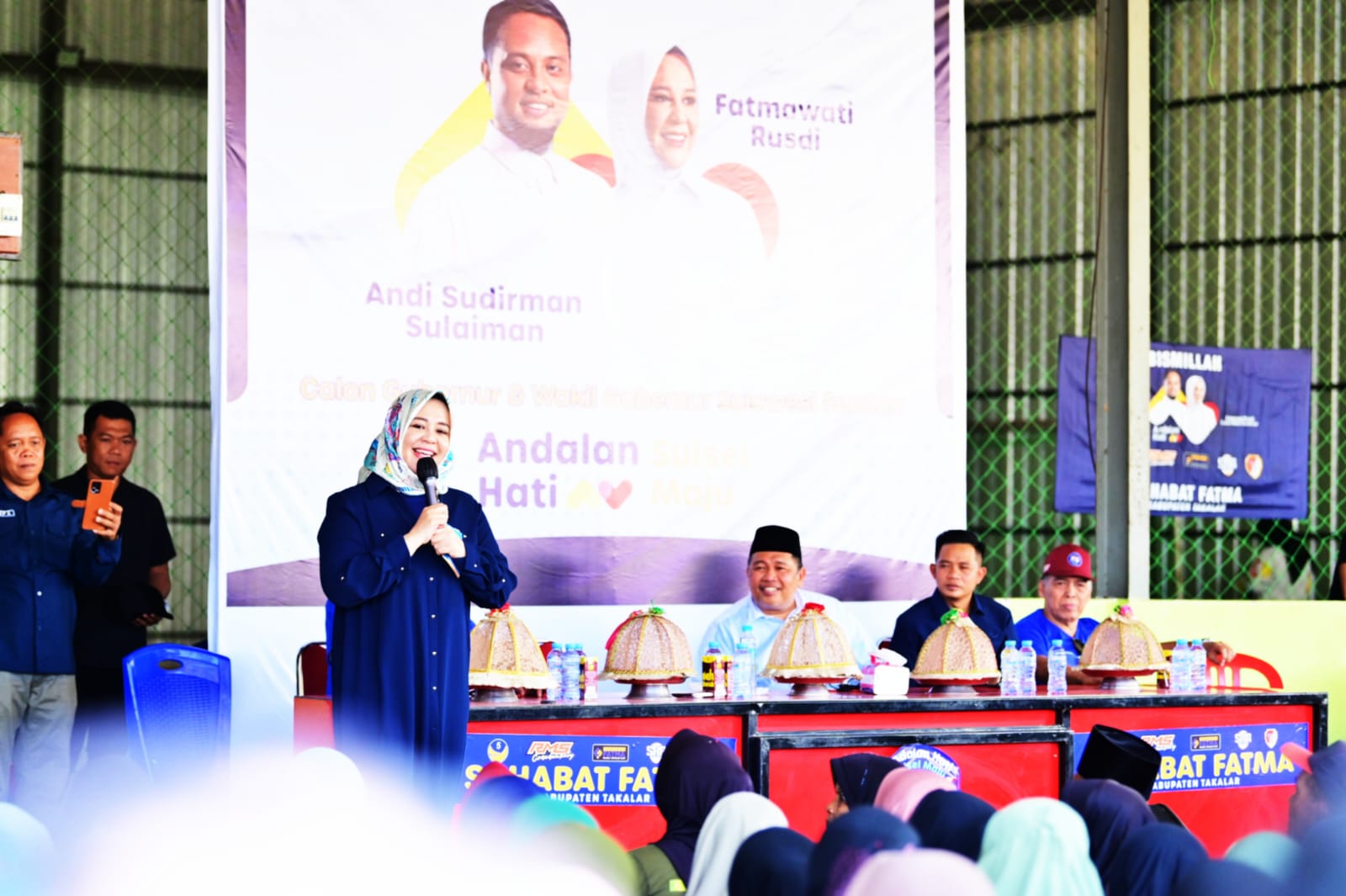 Andalan Hati Gaet Dukungan Solid dari Nelayan, Petani Hingga Legislator di Takalar