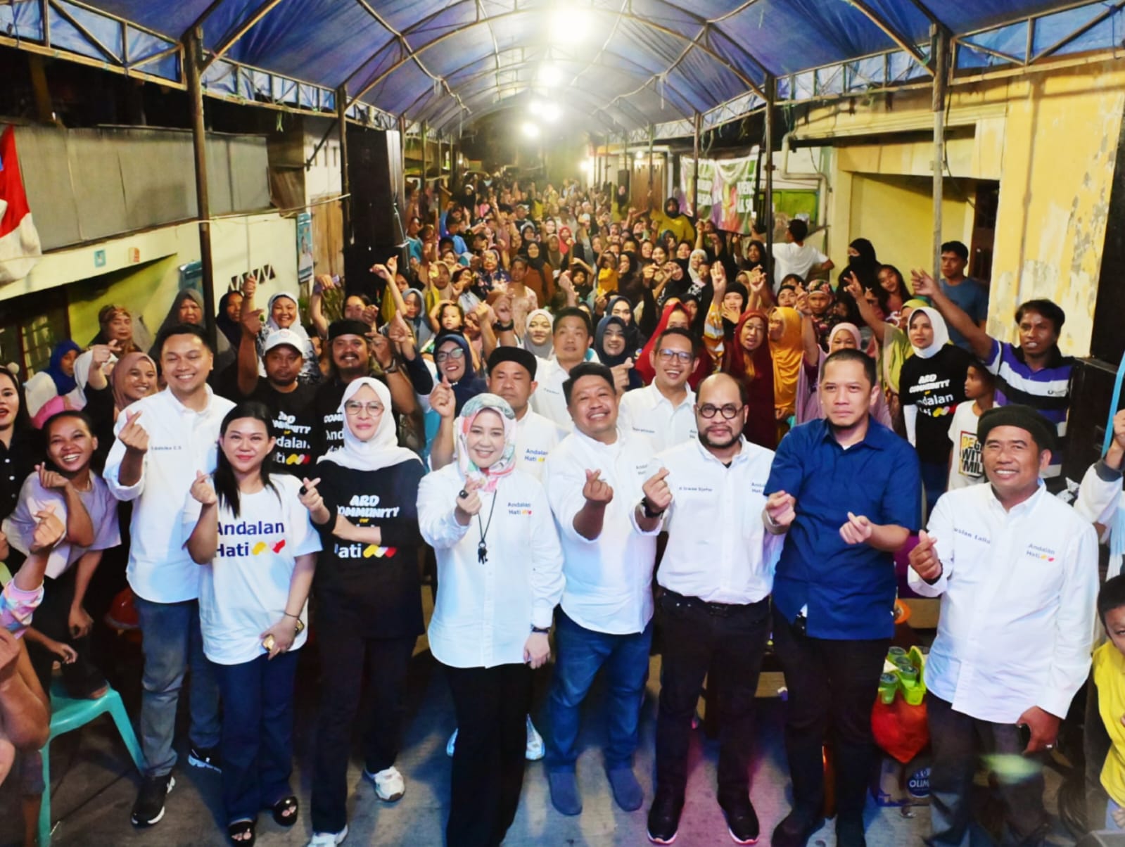 Fatmawati Rusdi Gaungkan Pesan Damai saat Sapa Warga Tallo