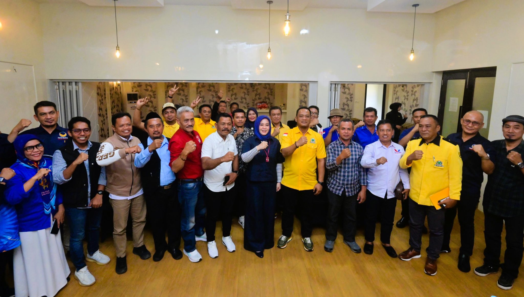 Bersama Elemen Rakyat, Koalisi Pengusung Bidik Kemenangan 80 Persen untuk Andalan Hati di Luwu