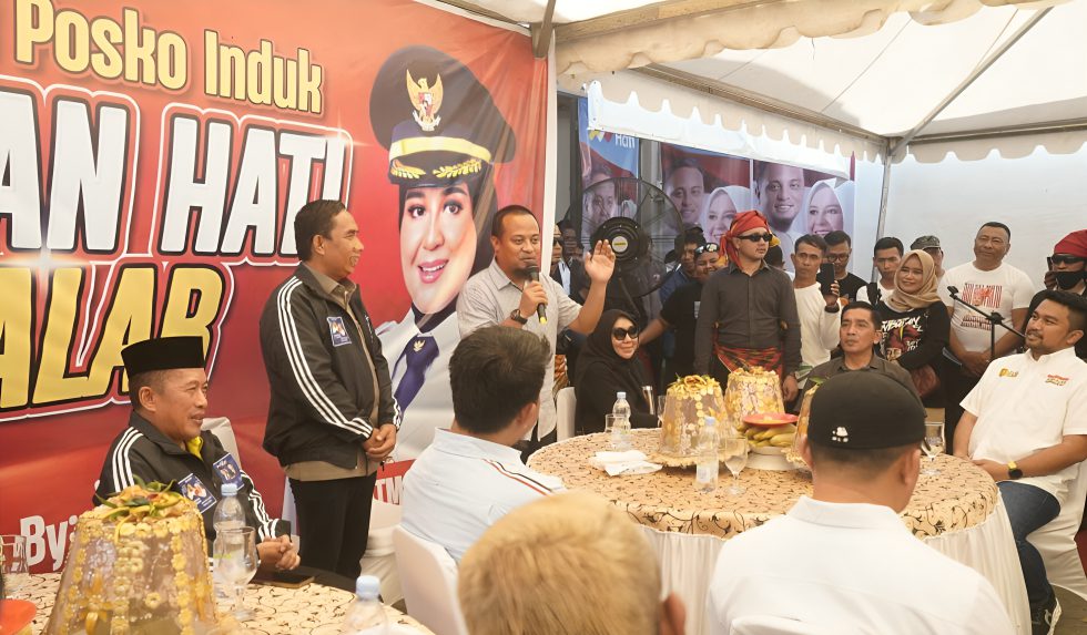 Pendukung Andalan Hati Sambut Andi Sudirman di Takalar