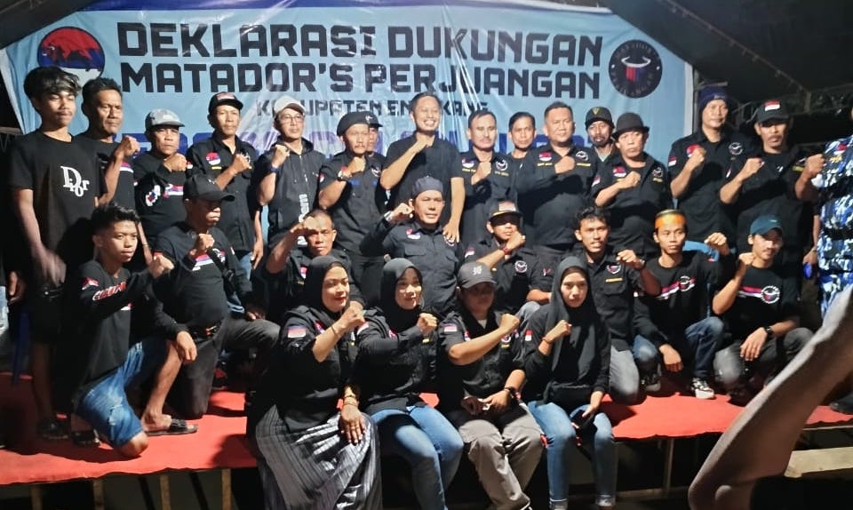 Matador’s Perjuangan Enrekang Deklarasikan Dukungan untuk Ucu-Iwan