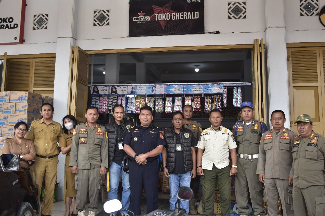 Satgas Bea Cukai dan Pemkab Tana Toraja Gelar Operasi Rokok Ilegal