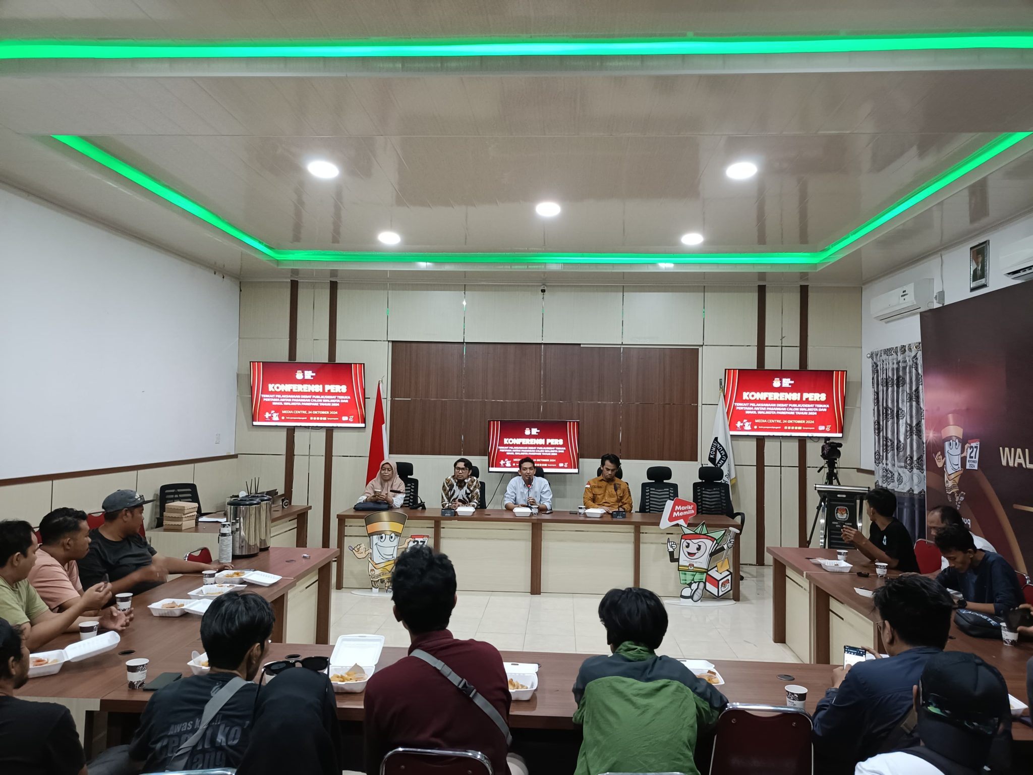 Debat Perdana Pilkada Parepare, KPU Tunjuk Tujuh Panelis
