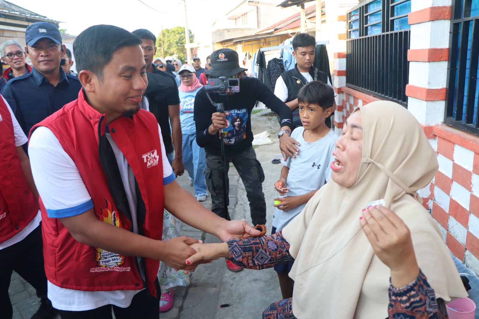 Ratusan Warga Antusias Ikut TSM-MO Blusukan di Galung Maloang