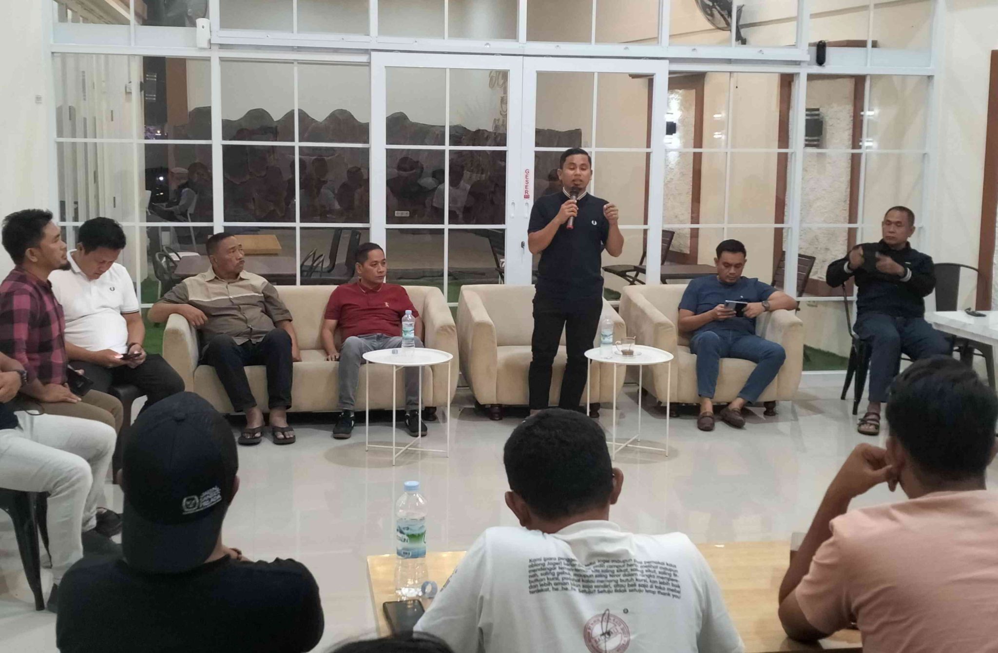 Silaturahmi dengan Jurnalis, TSM-MO Sampaikan Jaga Pilkada Damai dan Aman