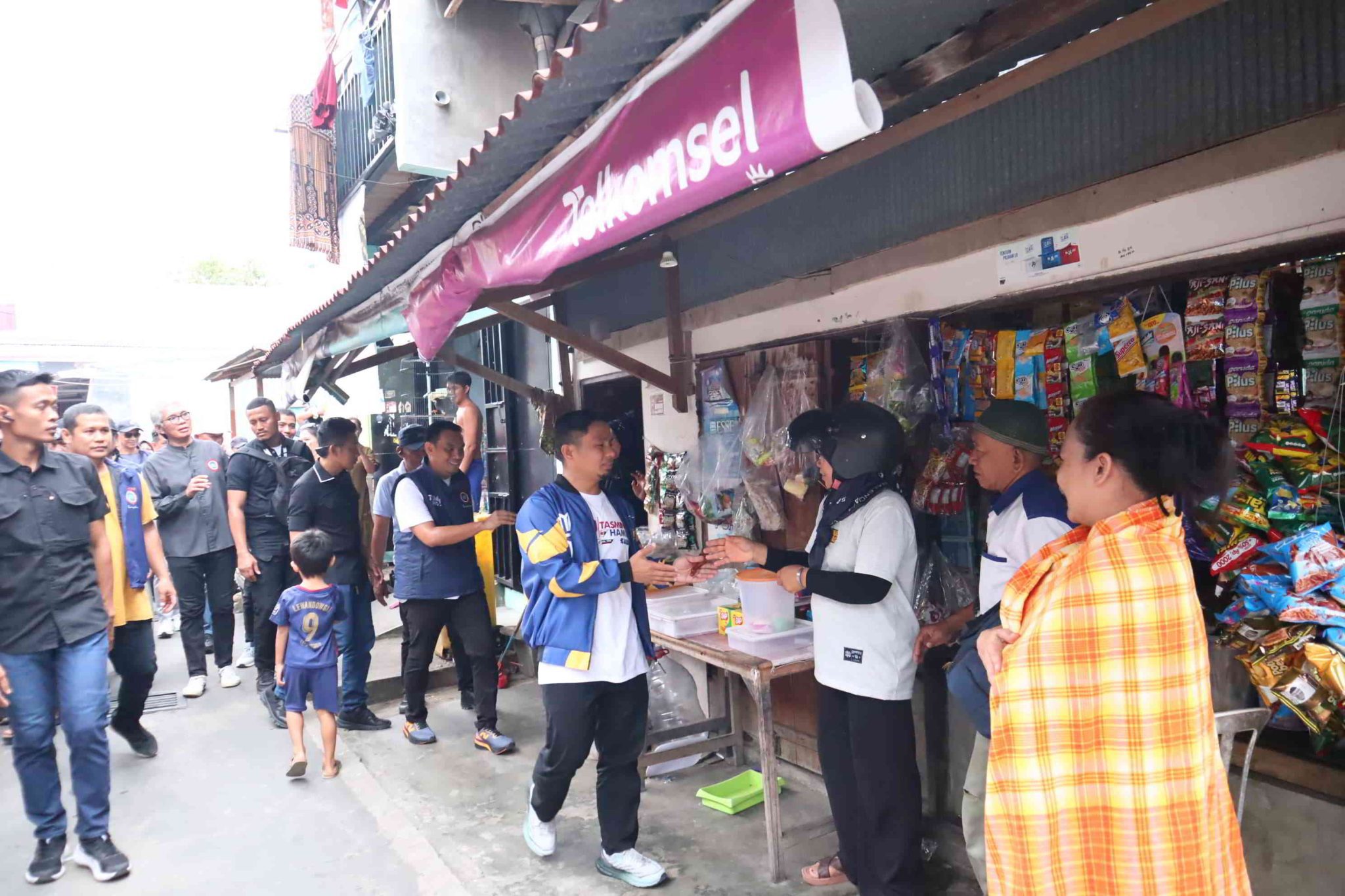 TSM-MO Blusukan di Cappa Galung, Warga Merasa Dekat dengan Pemimpin yang Merakyat