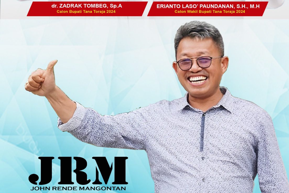 Alih-alih Dukung Kader Golkar di Pilkada Tana Toraja, JRM Bulat Dukung ZATRIA
