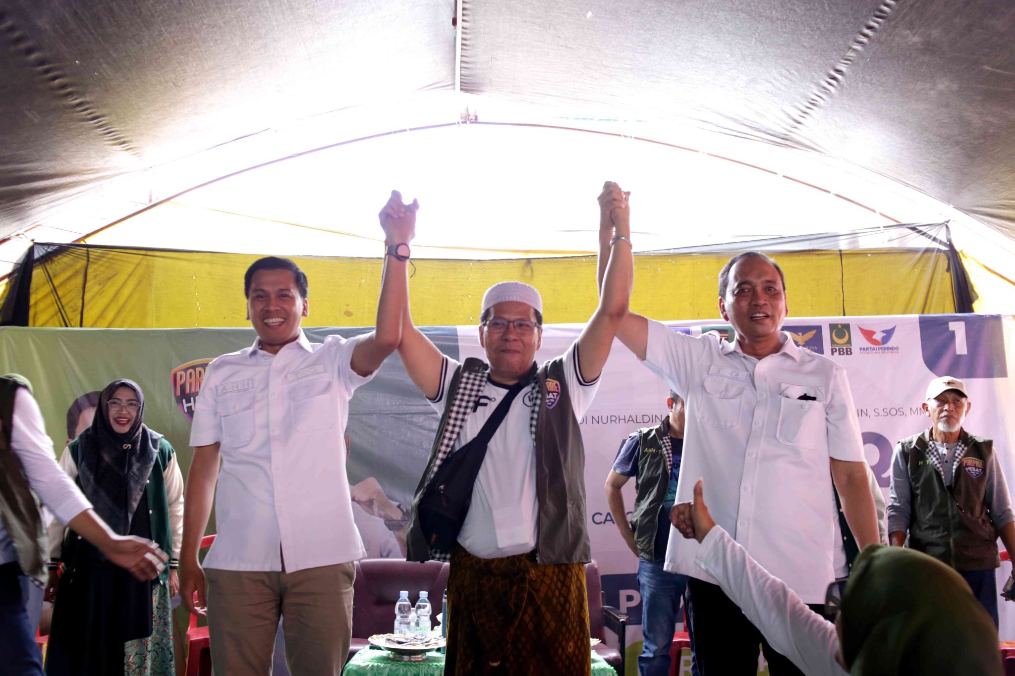 ANH -TQ dapat Dukungan dari Putra Ulama Alm. Imam Lakessi, H. Qosim, di Pilwali Parepare 2024