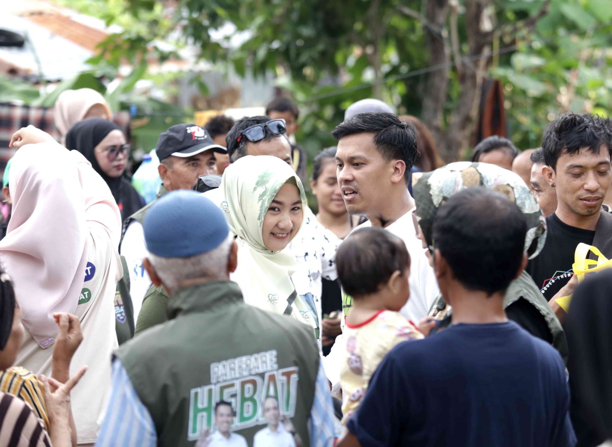 ANH Disambut Hangat Warga Batang Rappe : Warga Teriak Ewako Nomor 1