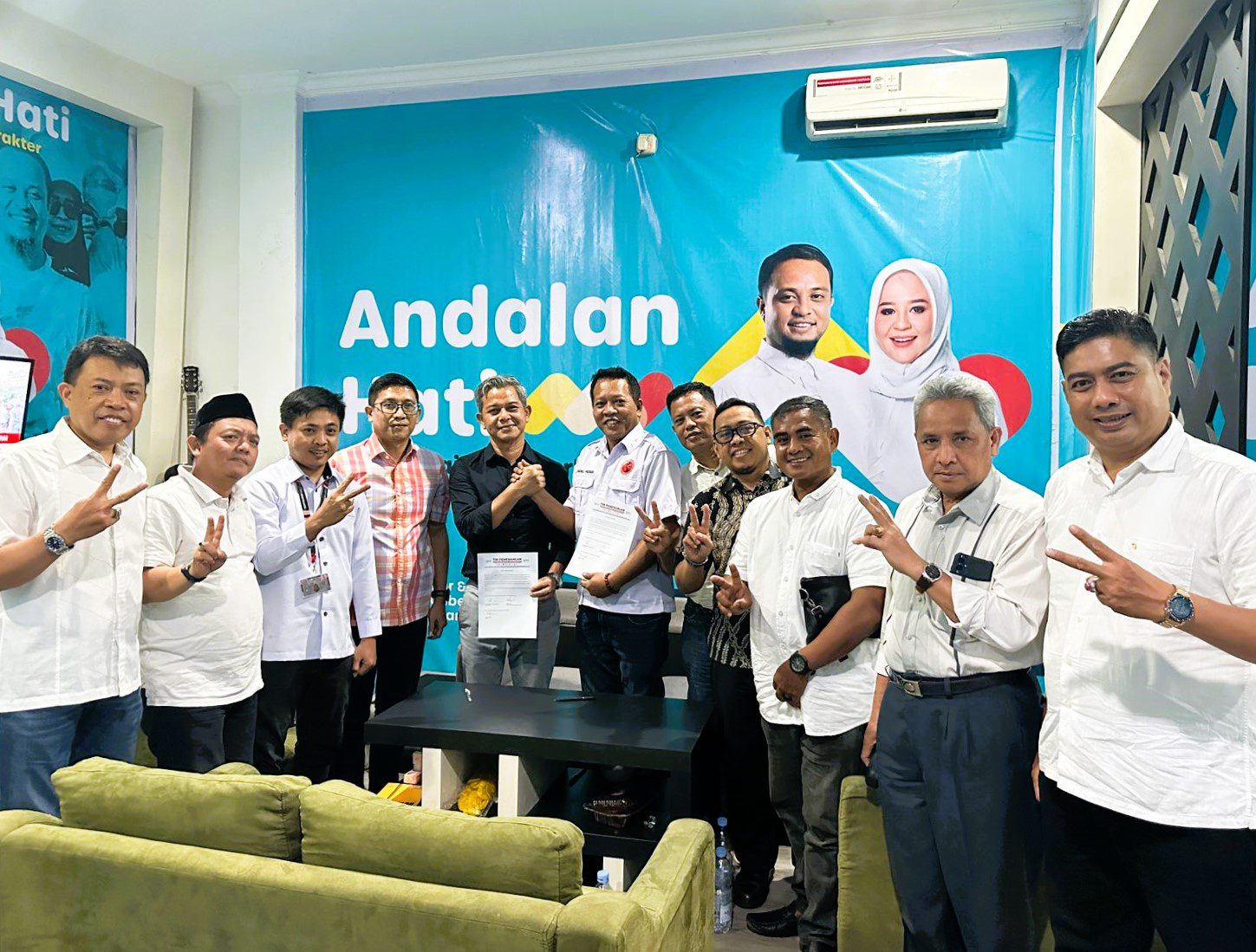 Dukungan Terus Mengalir, Partai Kebangkitan Nusantara (PKN) Nyatakan Dukungan ke Andalan Hati