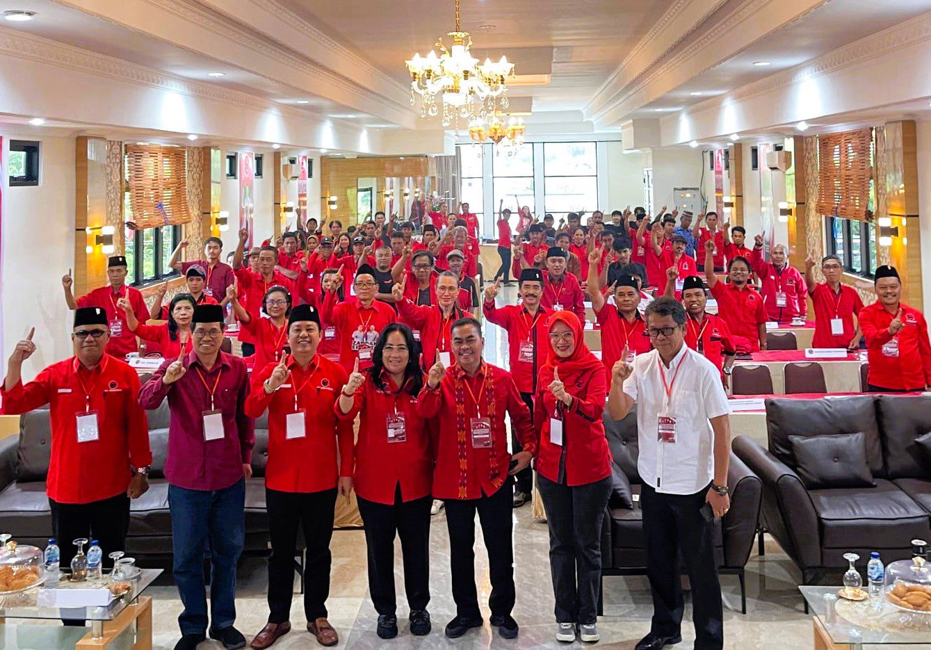 Rakercabsus PDIP Tana Toraja Dukung Penuh ZATRIA di Pilkada 2024