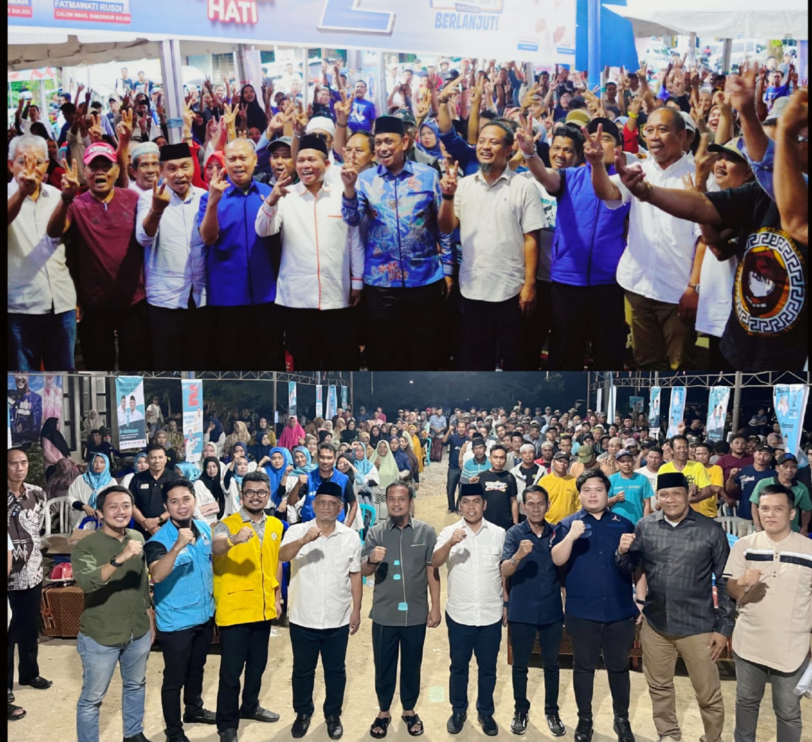 Pammase dan Ar-Rahman Komitmen Menangkan Andalan-Hati di Pilgub Sulsel 2024