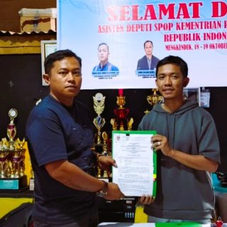 Kemenpora dan Pengurus Kabupaten Tana Toraja Taekwondo Indonesia Tandatangani MOU