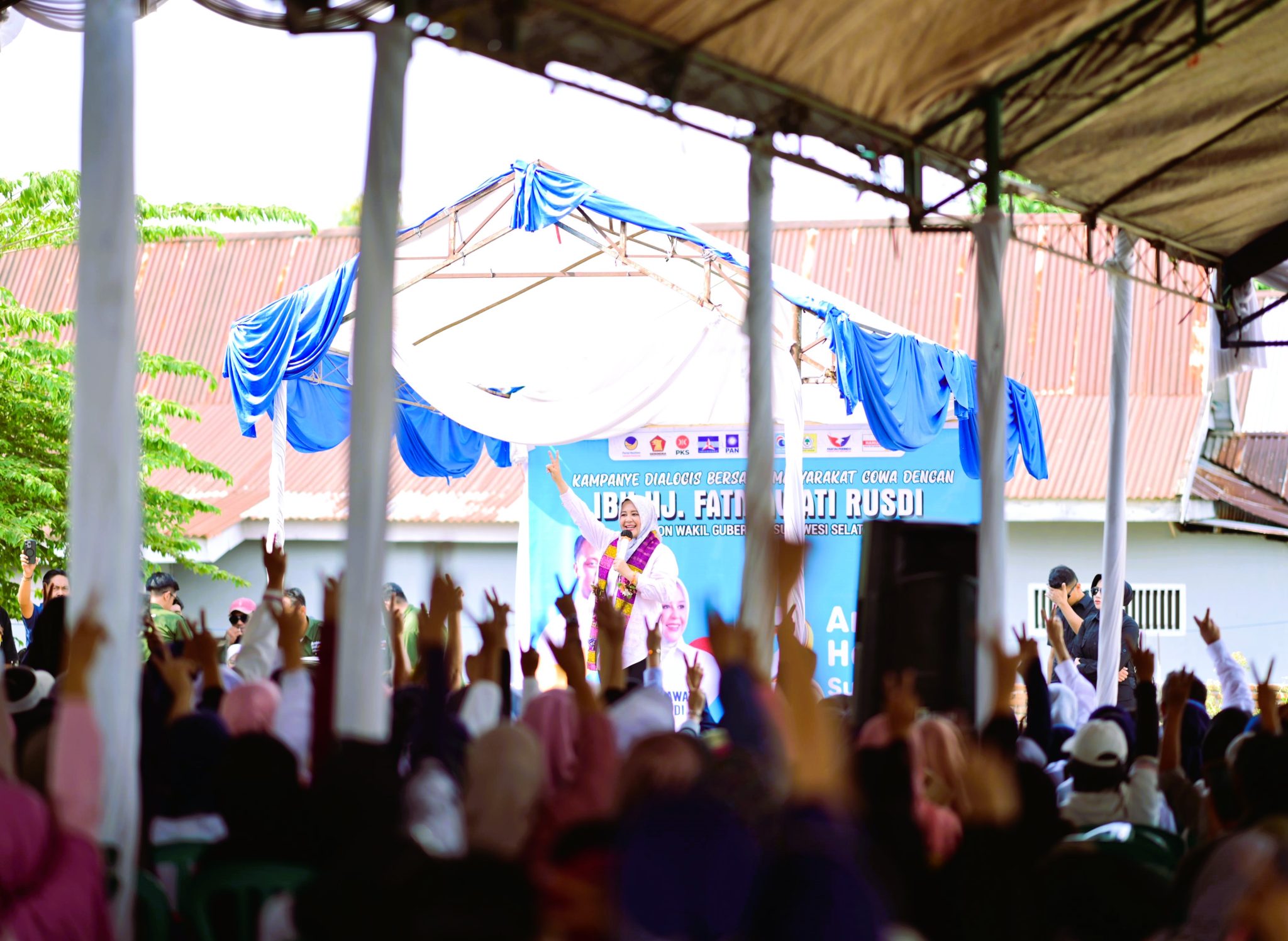 Kampanye Dialogis di Gowa, Fatmawati Rusdi Dapat Dukungan Lintas Komunitas Perempuan