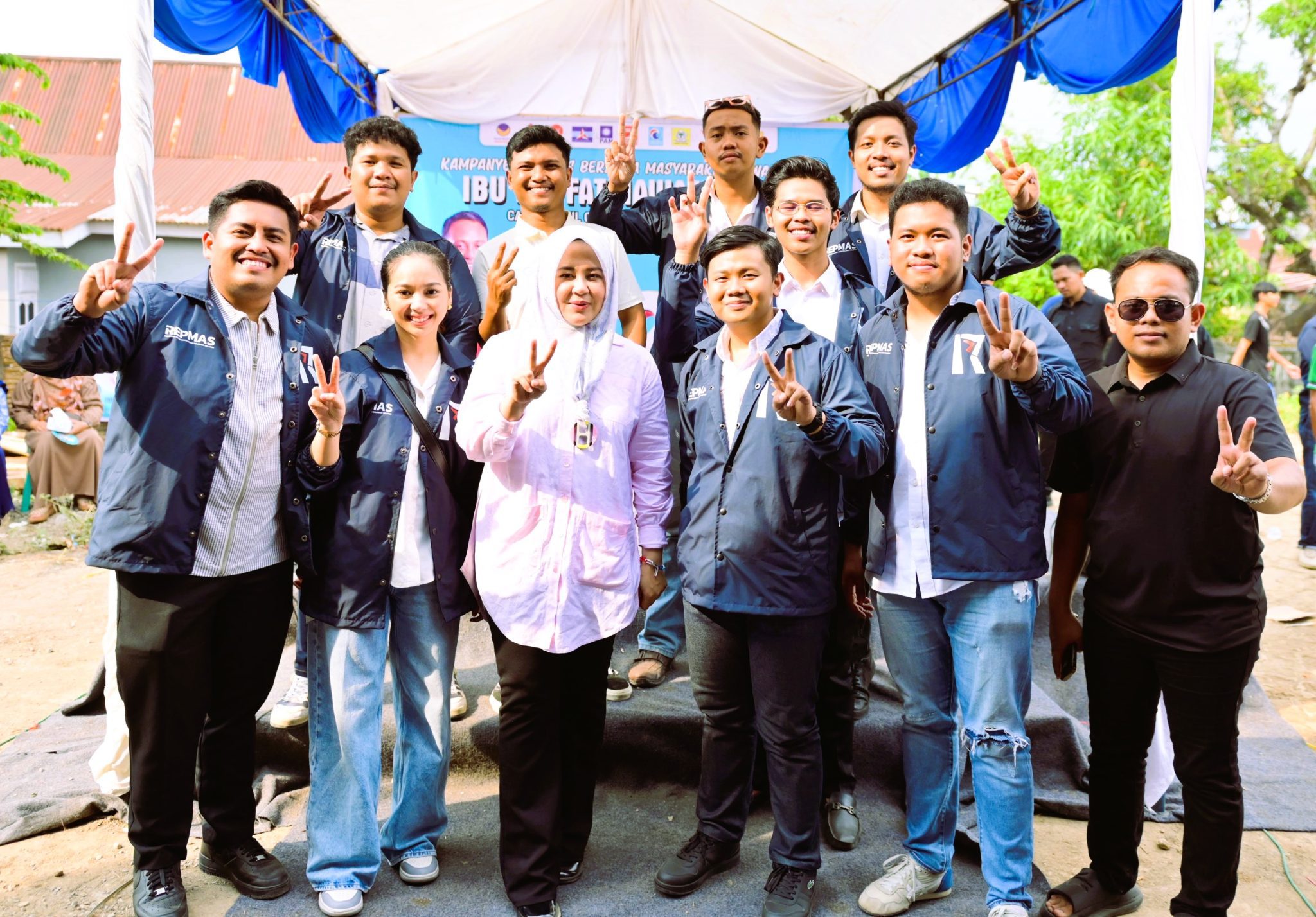 Relawan Pengusaha Muda Makassar Dukung Penuh Andalan Hati