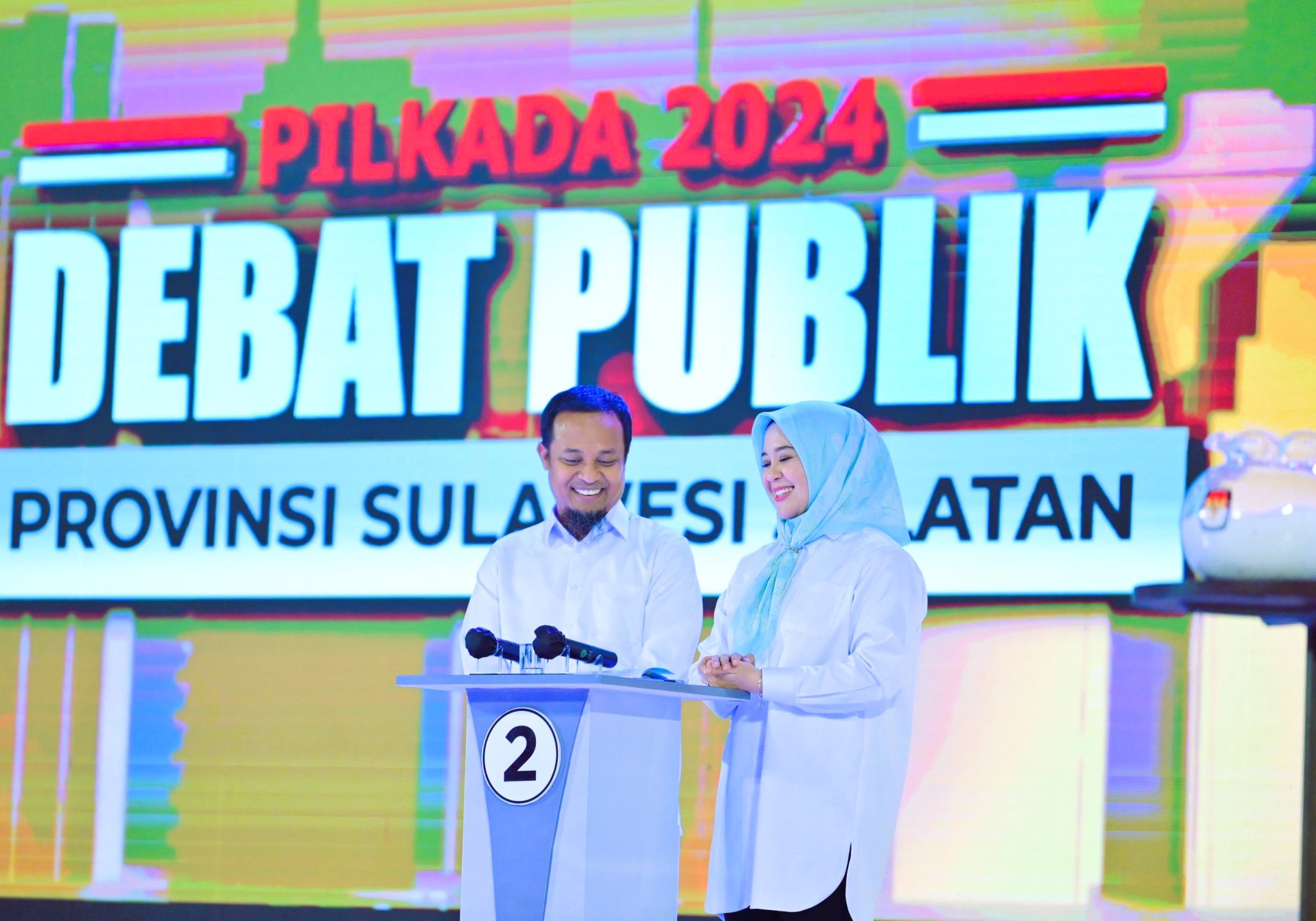 Andalan Hati Unggul Telak di Debat Perdana Pilgub Sulsel