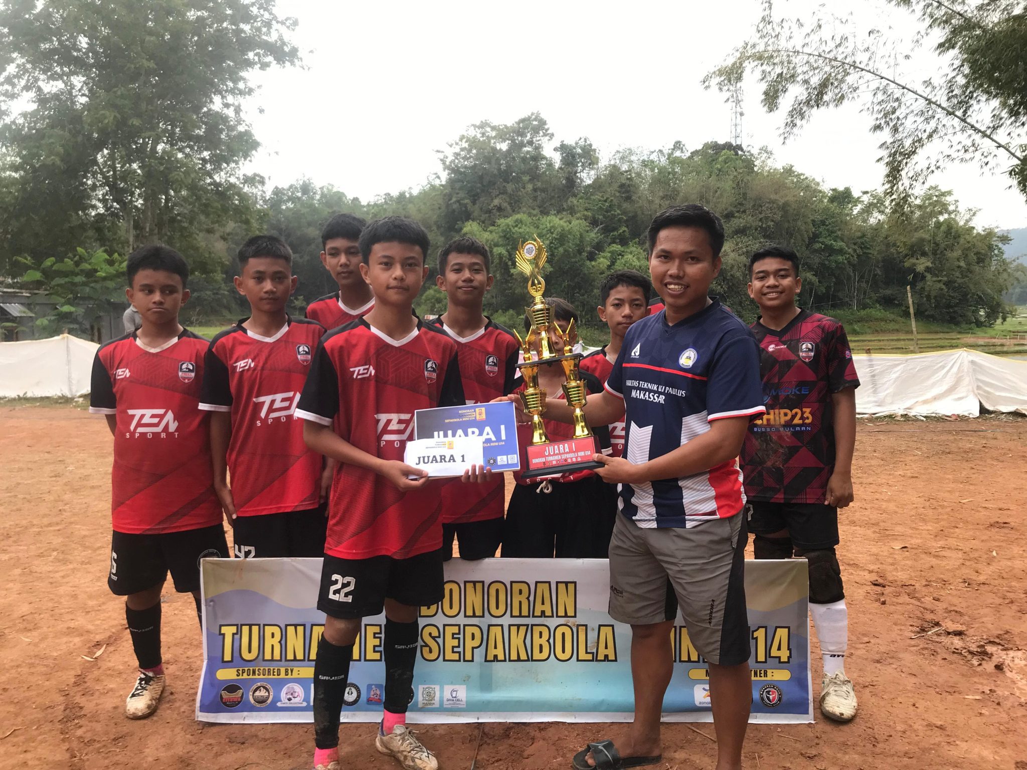 Kurangi Kecanduan Gadget, Pemuda Bonoran Gelar Turnamen Sepak Bola Usia Dini