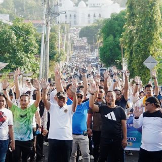 Soppeng Meriah: Andi Sudirman Ikuti Jalan Sehat 355 Tahun Sulsel