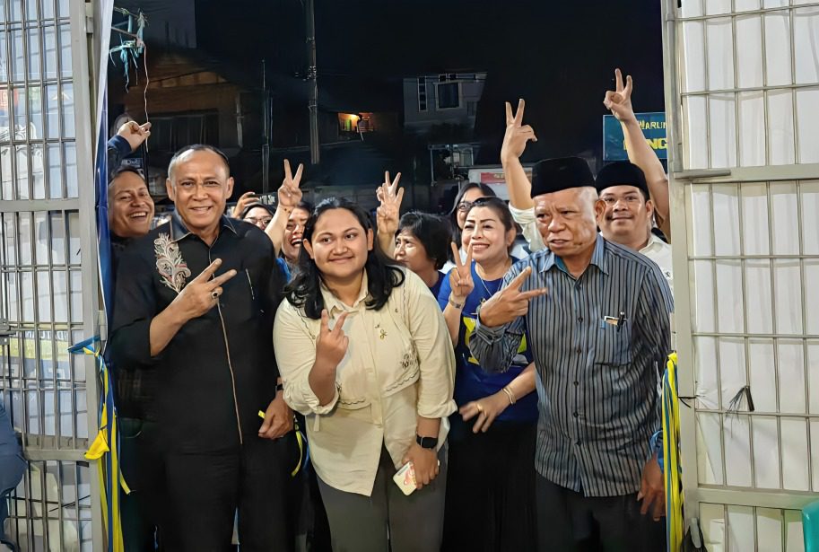 Novia Giang Resmikan Posko Simbolong Manik ANA for VISI di Tana Toraja