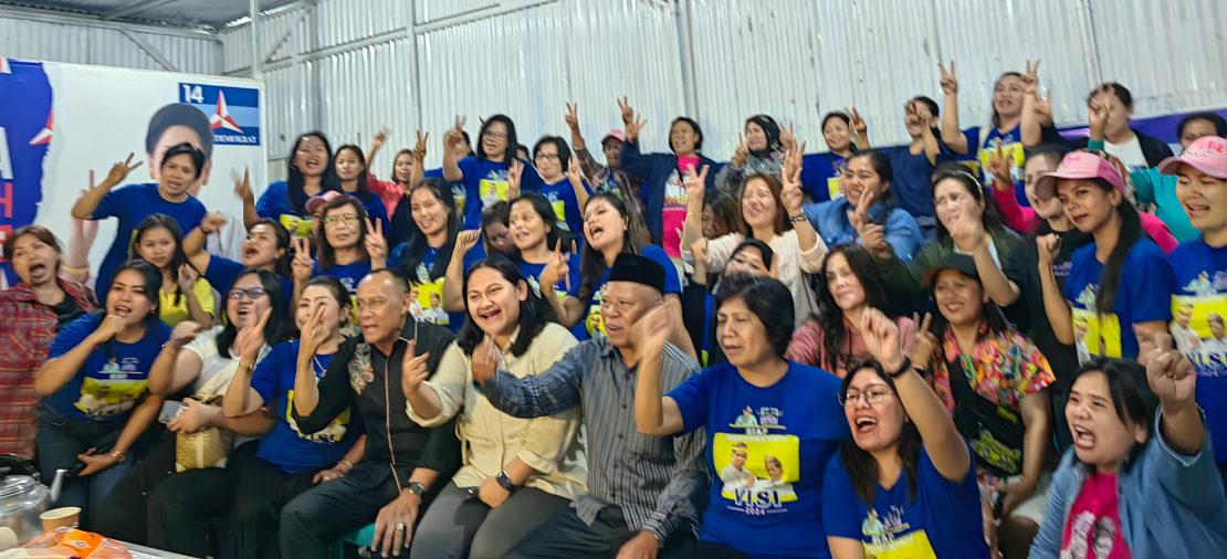 Novia Giang Resmikan Posko Simbolong Manik ANA for VISI di Tana Toraja
