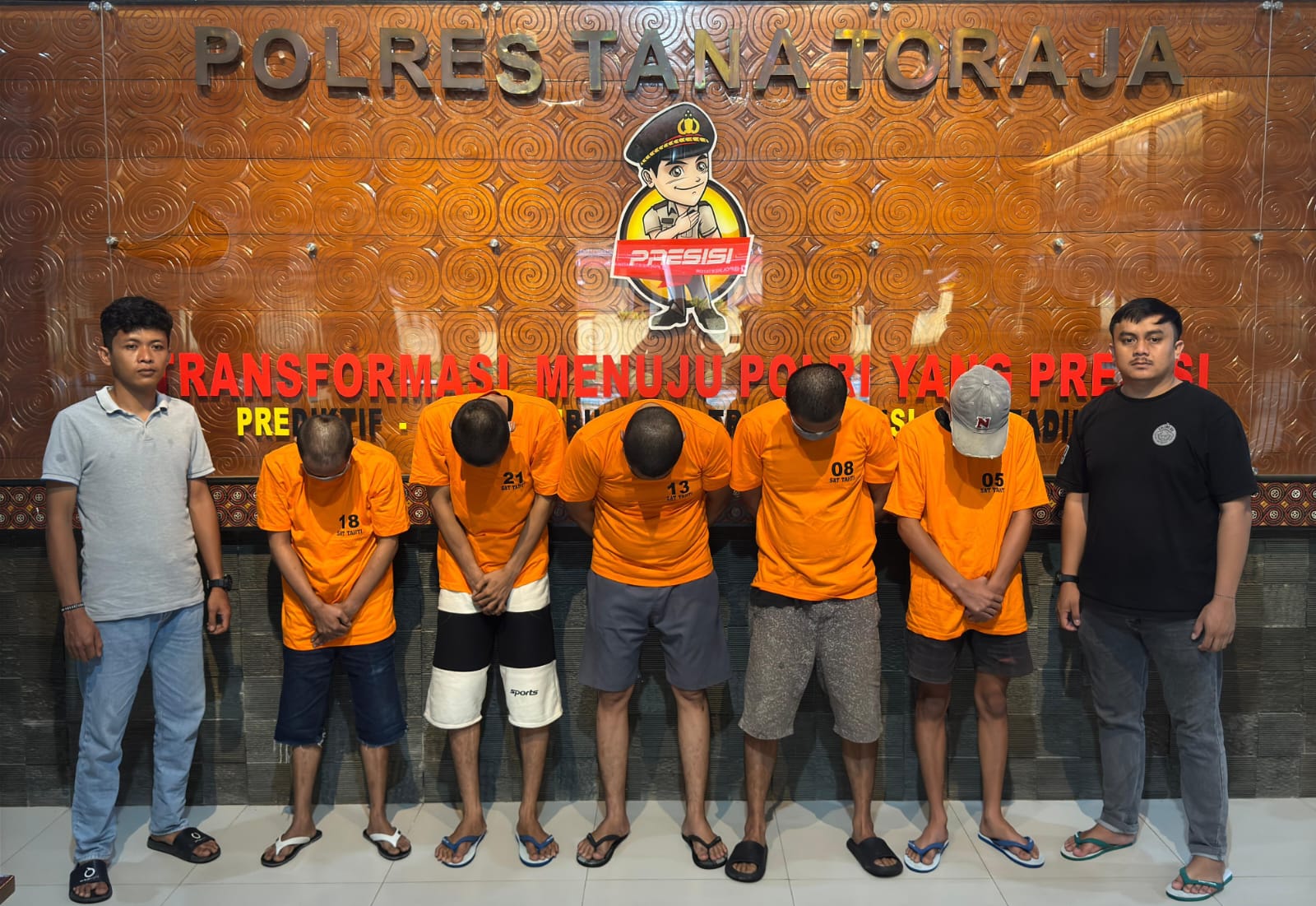 Polisi Bongkar Sindikat Pembuat Uang Palsu di Toraja, 5 Pelaku Ditangkap, 1 DPO