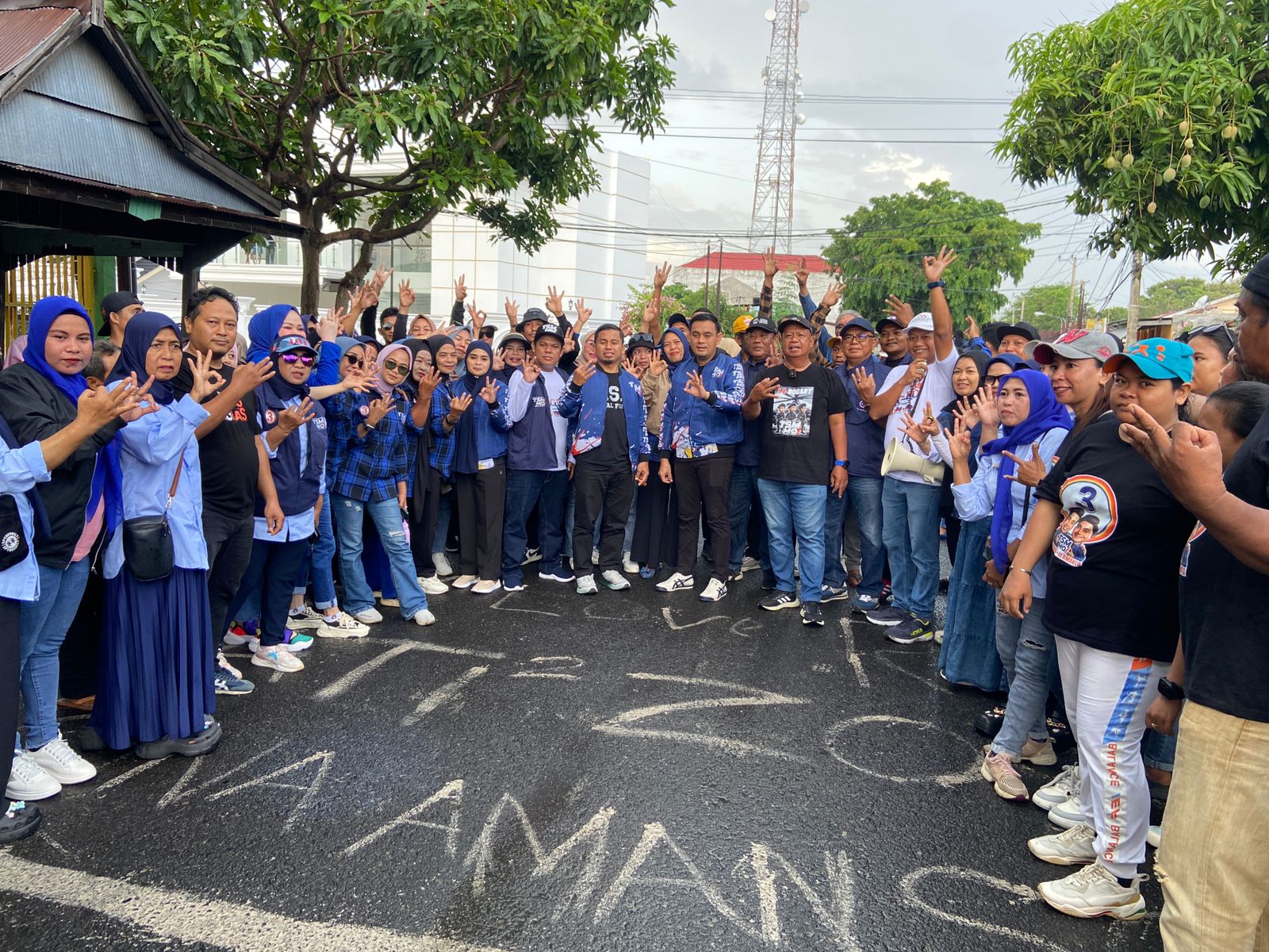 Tasming-Hermanto Sambangi Warga Lapadde, Disambut Hangat dengan Harapan Baru untuk Parepare