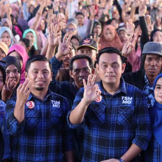 Dukungan Warga Lemoe Mengalir, Tasming-Hermanto Komitmen Bawa Parepare Terbaik, Sejahtera dan Maju