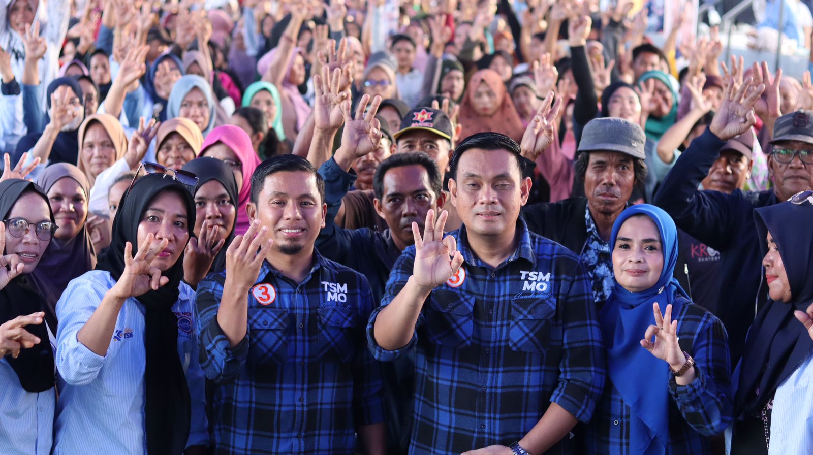 Dukungan Warga Lemoe Mengalir, Tasming-Hermanto Komitmen Bawa Parepare Terbaik, Sejahtera dan Maju