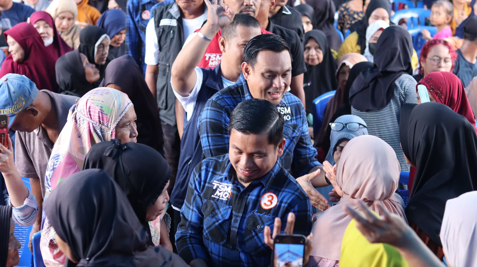 Dukungan Warga Kecamatan Ujung Mengalir Deras, Tasming-Hermanto Berterimakasih  Tasming-Hermanto: Antusiasme