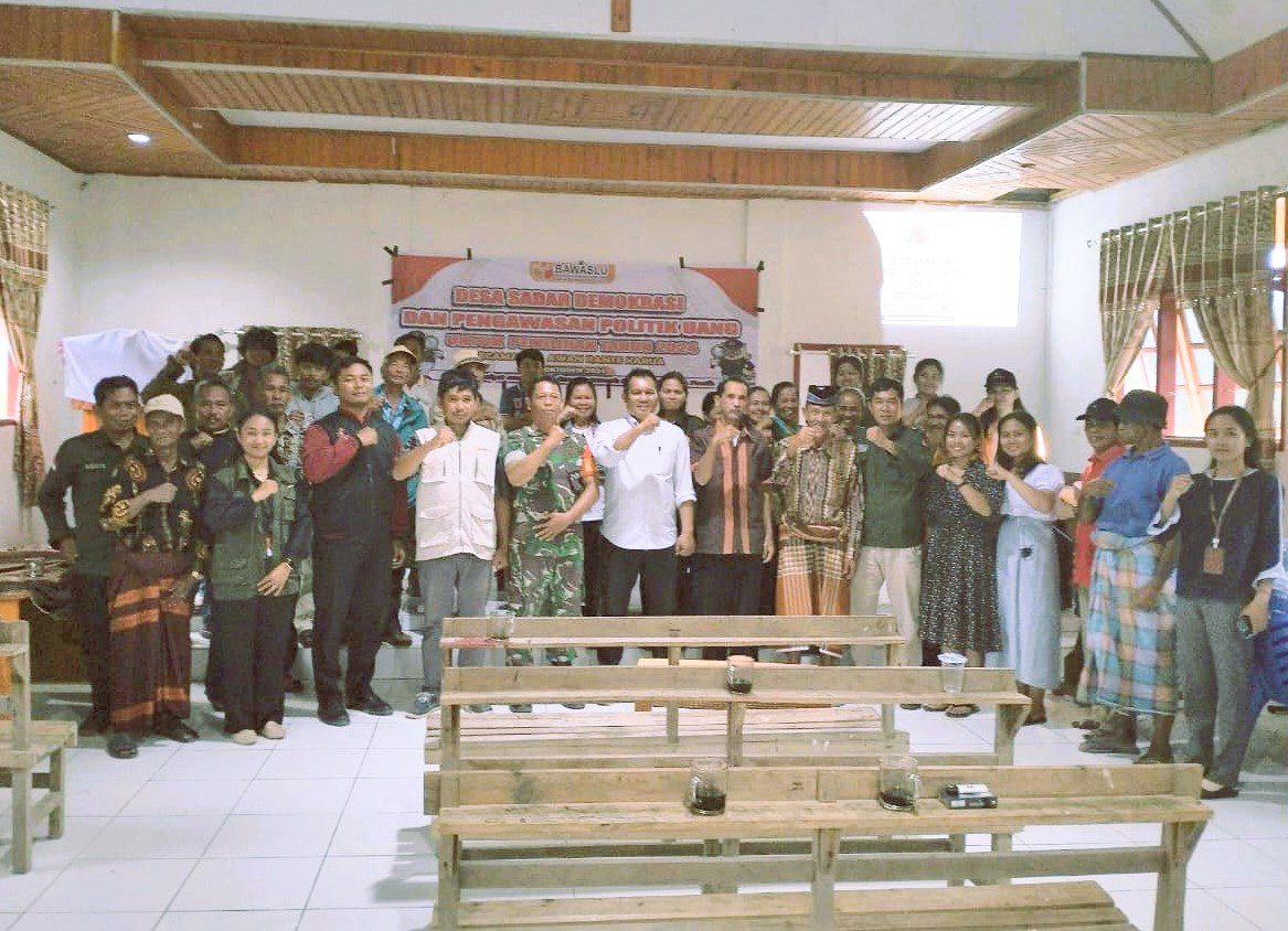 Gakkumdu Toraja Utara Deklarasikan Desa Sadar Demokrasi dan Awasi Politik Uang di 21 Kecamatan