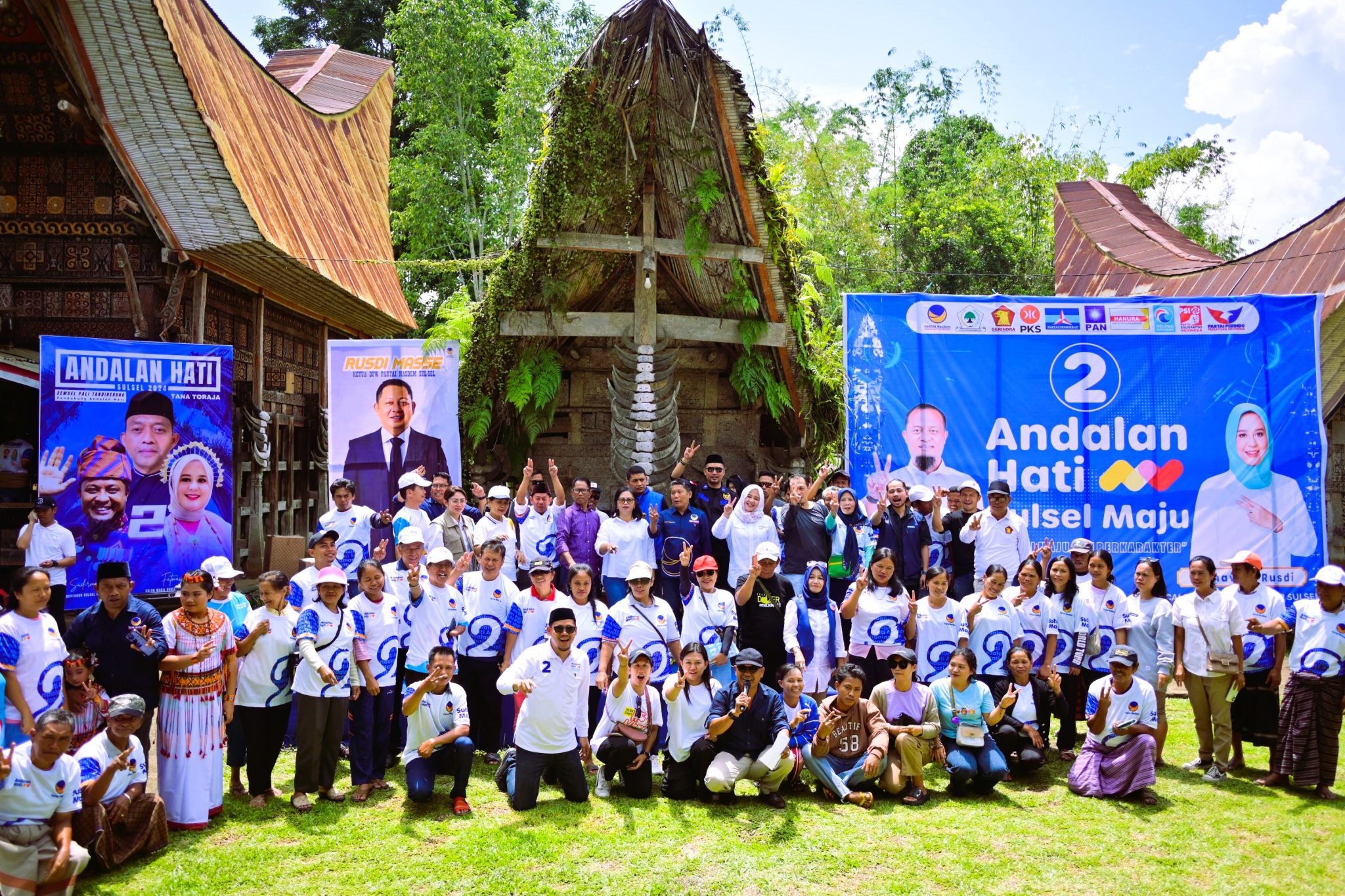 Anti Hoaks, Tokoh dan Masyarakat Tana Toraja Makin Mantap Dukung Andalan Hati