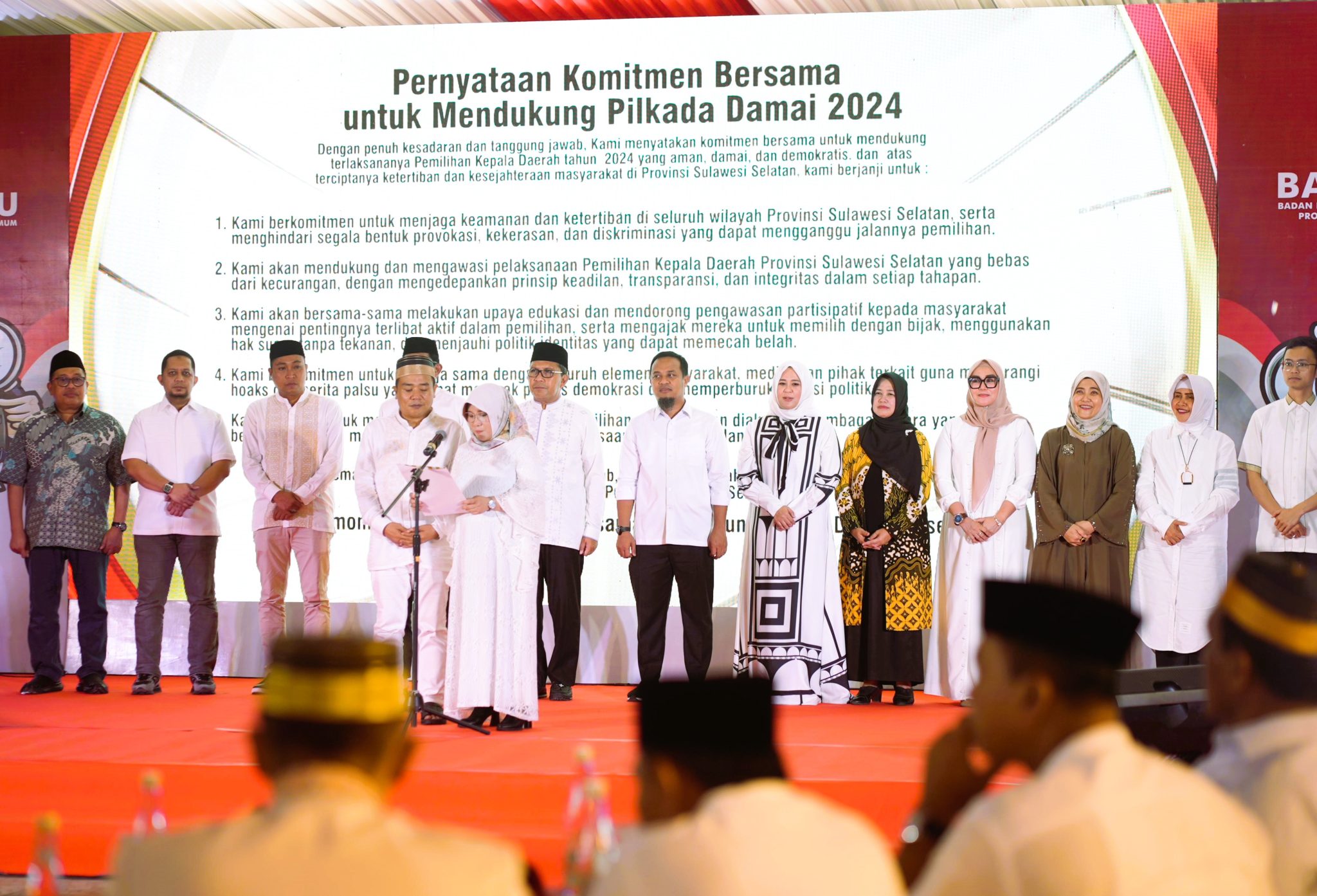 Andalan Hati Tunjukkan Dukungan untuk Pilkada Damai di Sulsel