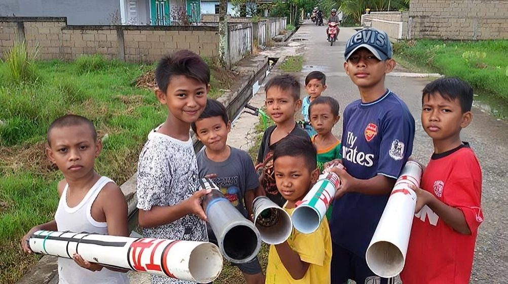 Wajah Bocah di Toraja Utara Melepuh Akibat Semburan Api Meriam Spirtus