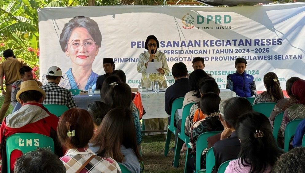 Anggota DPRD Sulsel Yuniana Mulyana Gelar Reses di Sandabilik, Prioritaskan Kesejahteraan Warga