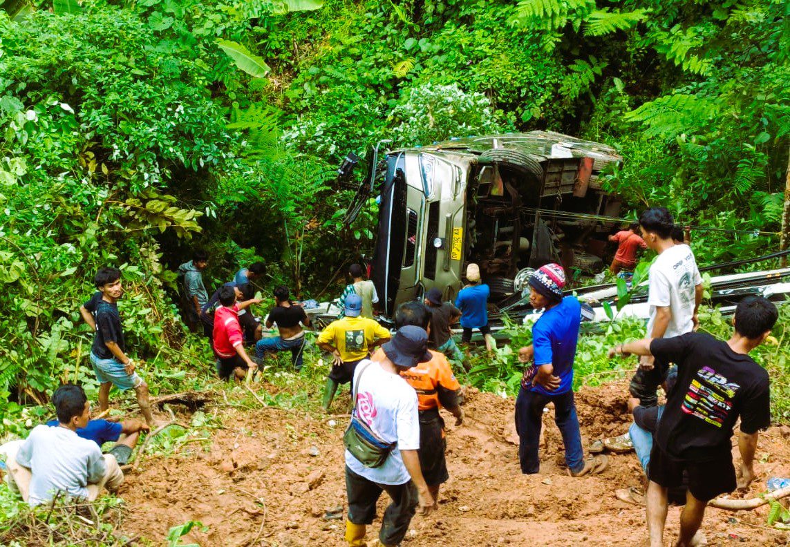 Empat Tewas dalam Kecelakaan Bus Jurusan Toraja-Kendari di Battang, Palopo