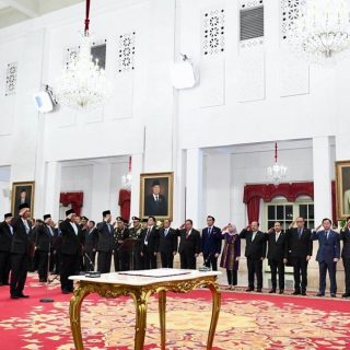 Presiden Prabowo Subianto Lantik Pimpinan KPK dan Dewan Pengawas KPK Periode 2024-2029